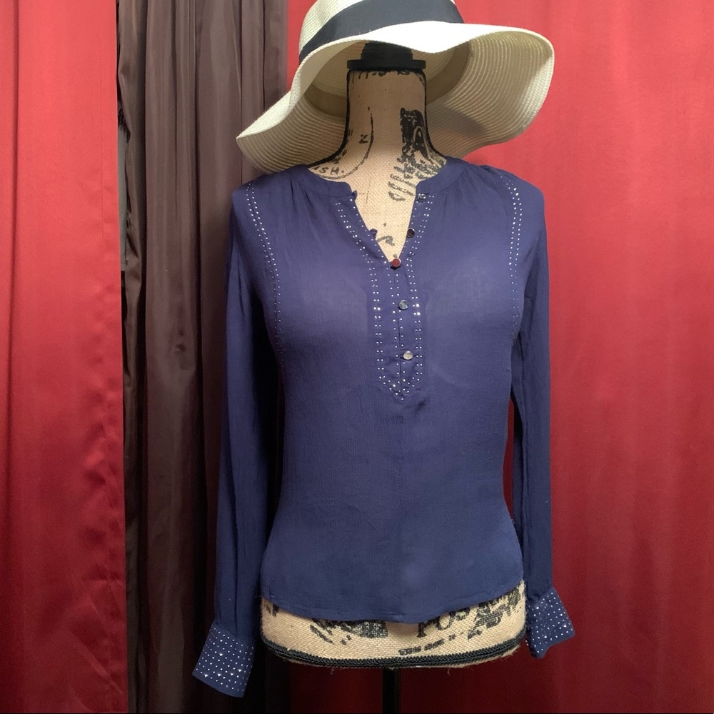Jennifer Lopez sheer top with rhinestones